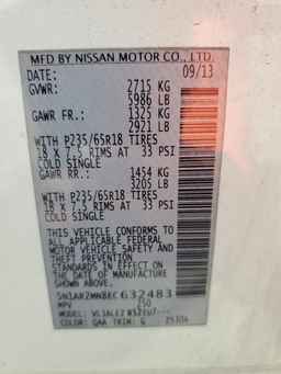 2014 NISSAN PATHFINDER