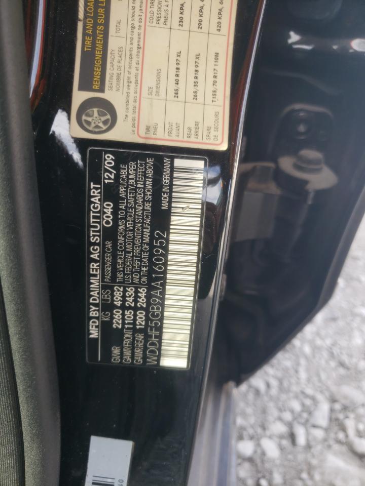 2010 MERCEDES-BENZ E-Class