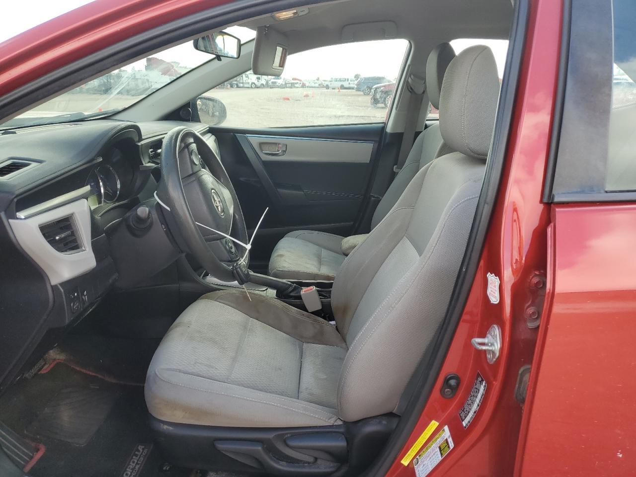 2016 TOYOTA COROLLA