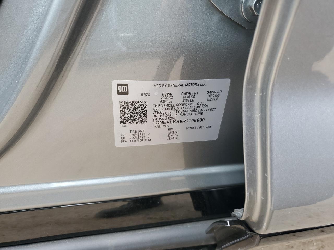 2024 CHEVROLET TRAVERSE