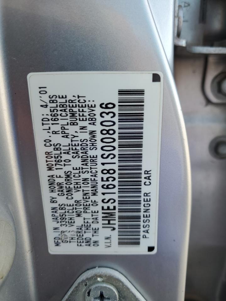 2001 HONDA CIVIC