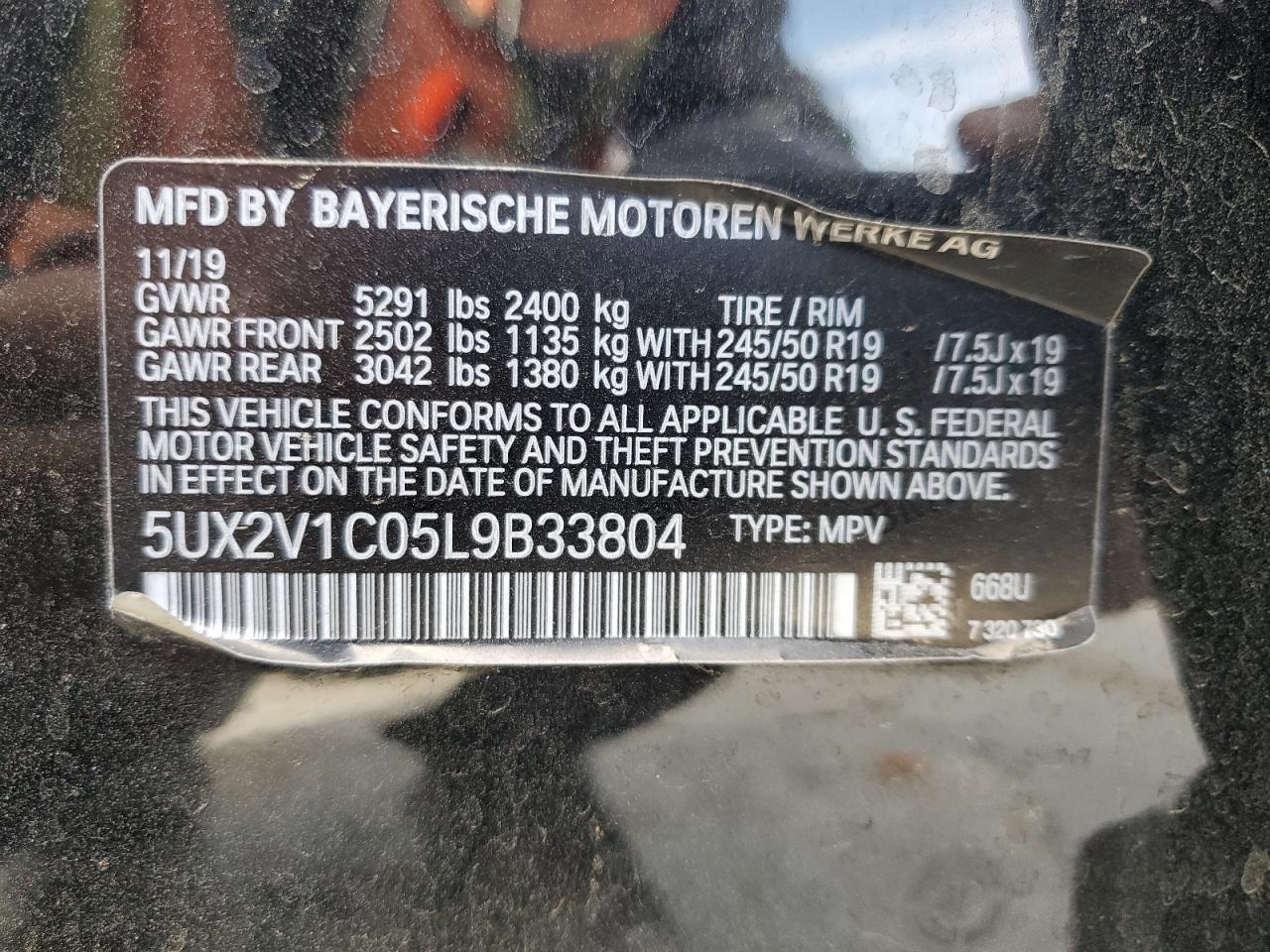 2020 BMW X4