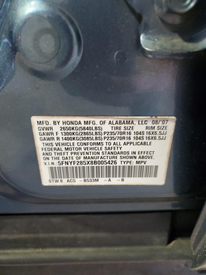 2008 HONDA PILOT