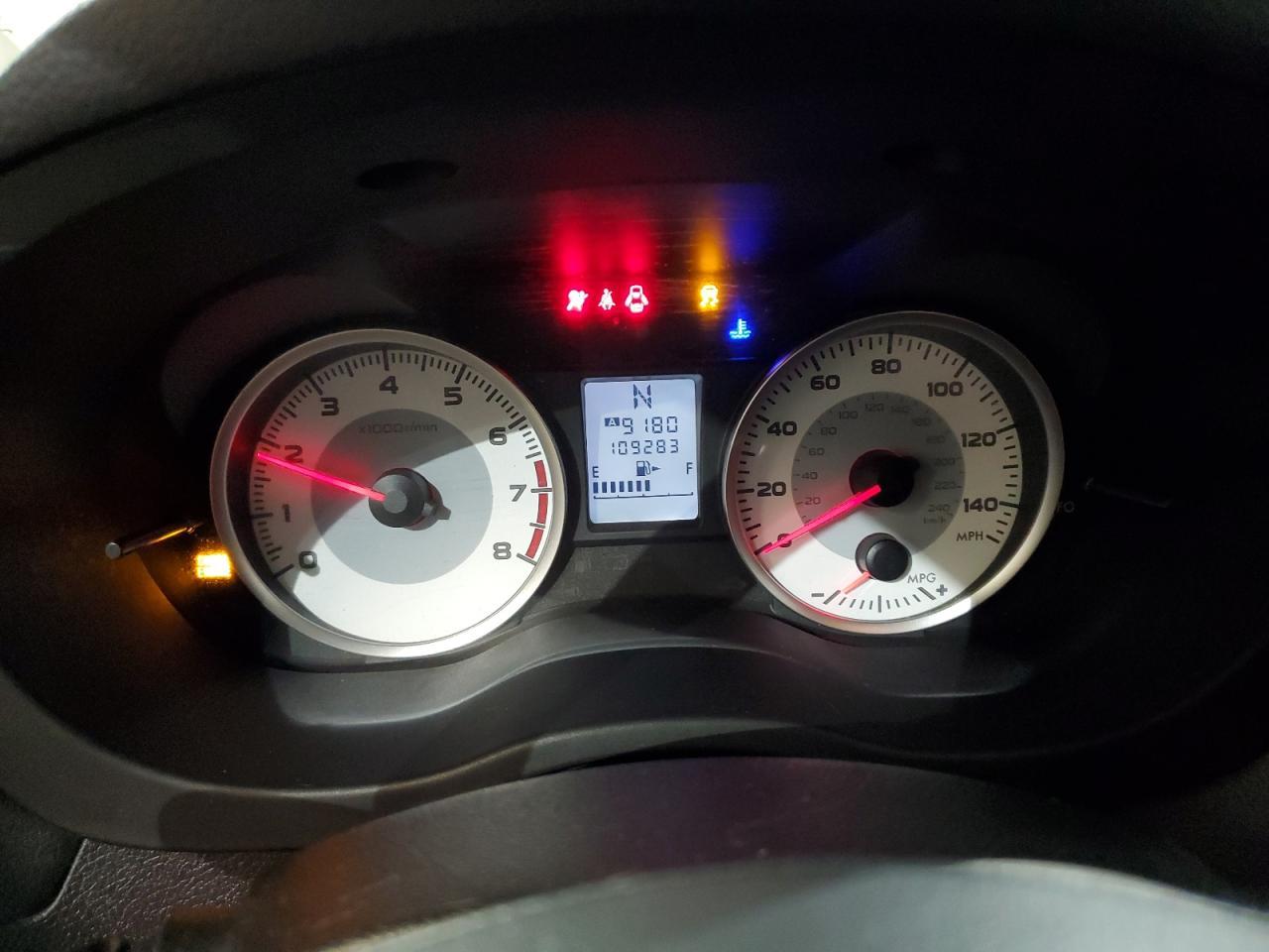 2012 SUBARU IMPREZA