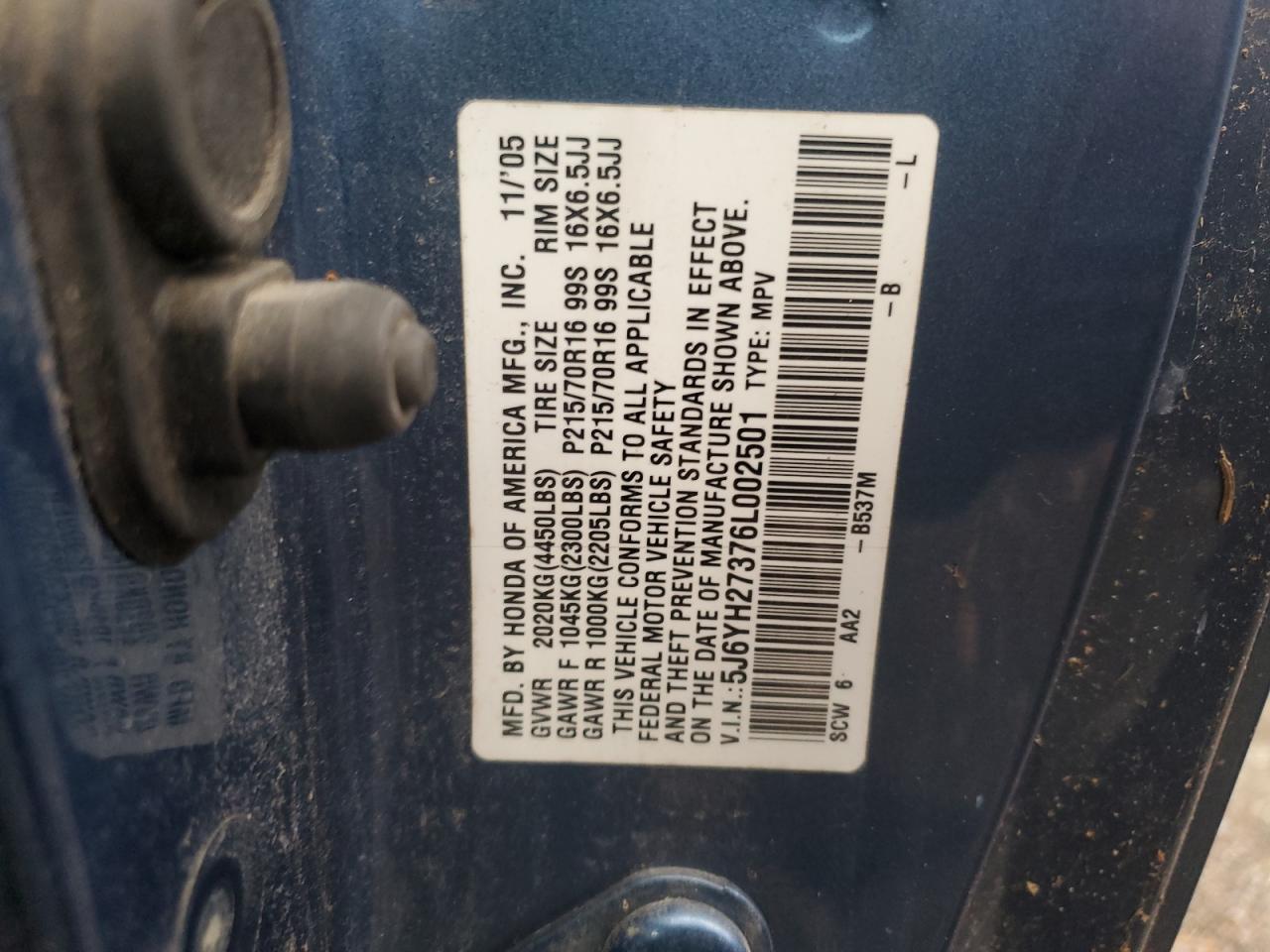 2006 HONDA Element