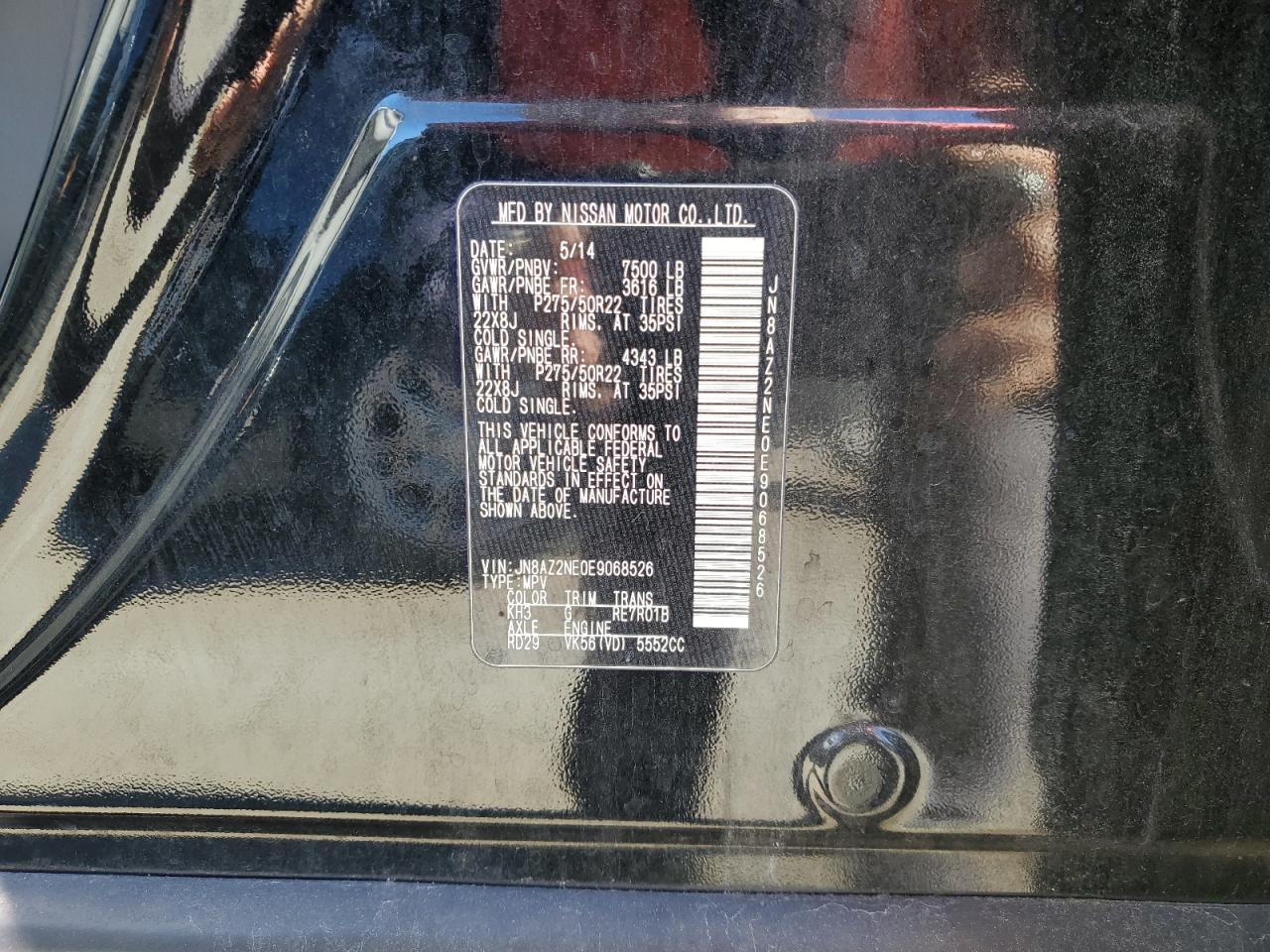 2014 INFINITI QX80