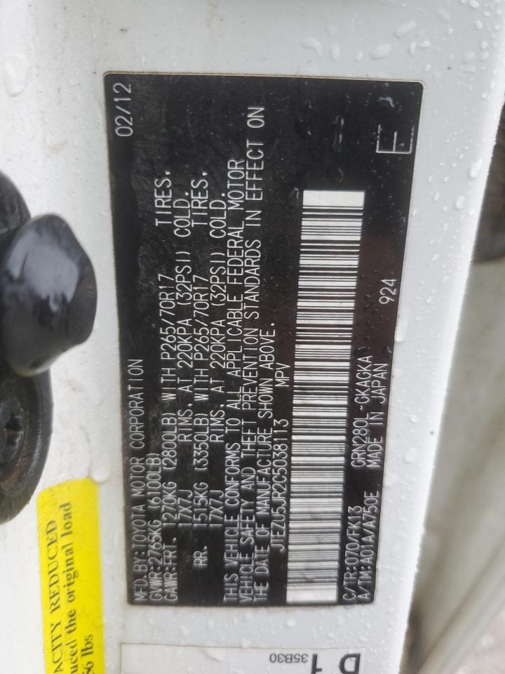 2012 TOYOTA 4Runner