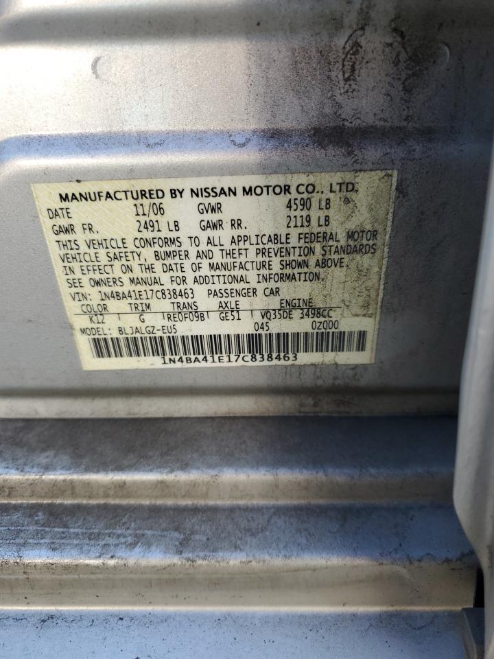 2007 NISSAN Maxima