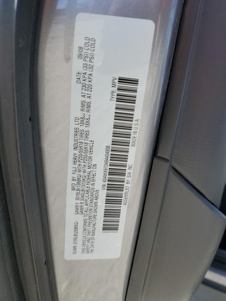 2009 SUBARU Tribeca