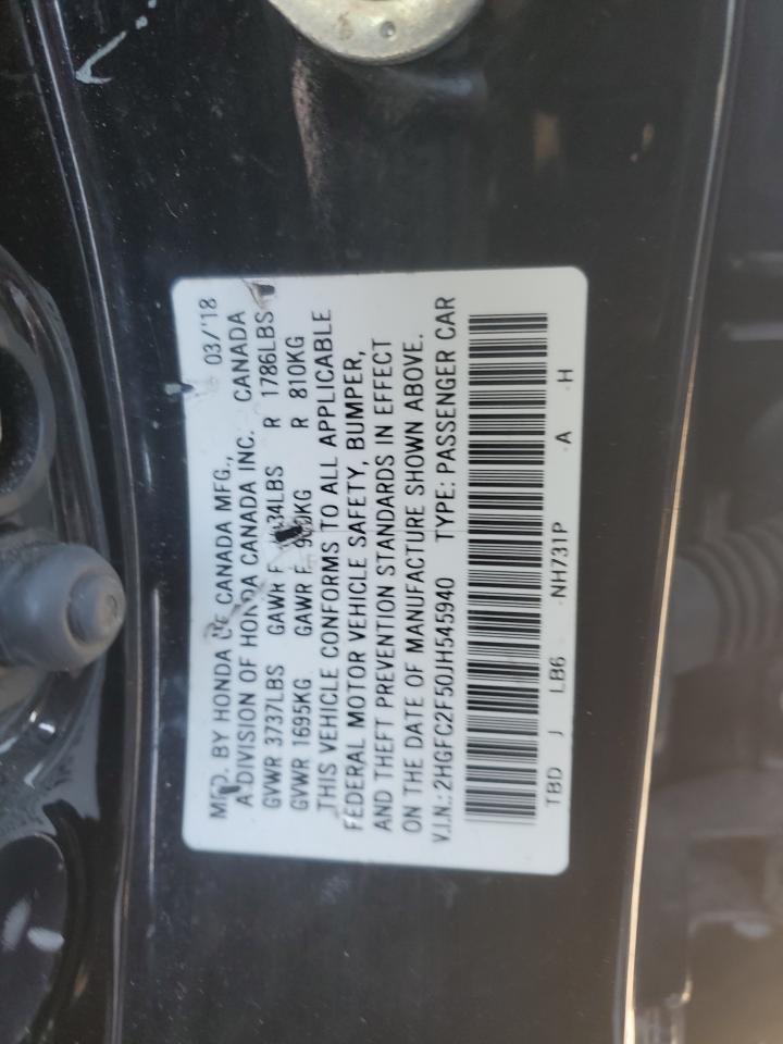 2018 HONDA CIVIC