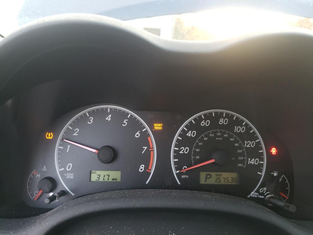 2012 TOYOTA COROLLA