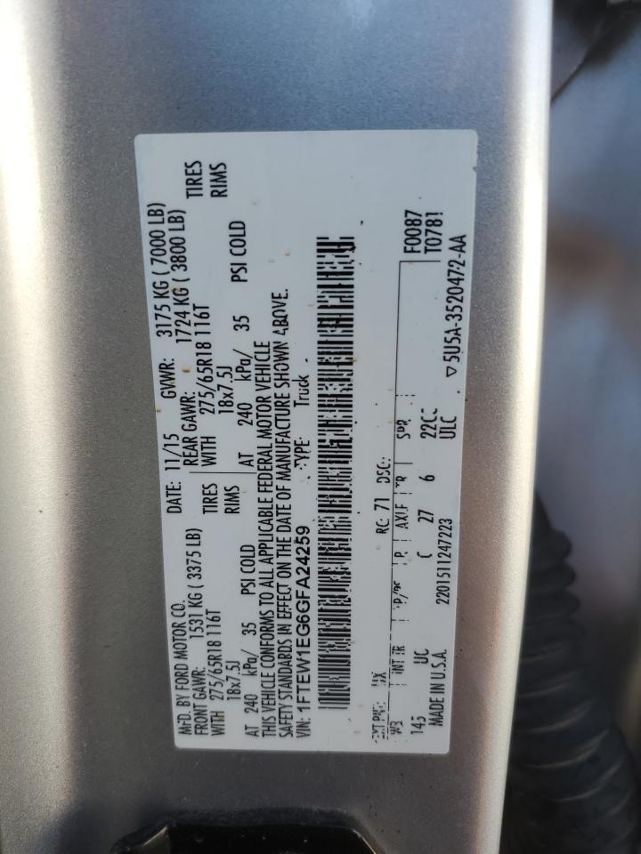 2016 FORD F-150