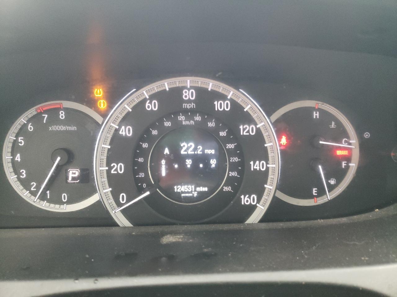 2016 HONDA ACCORD