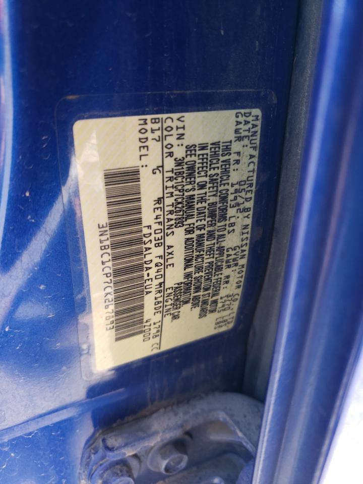2012 NISSAN VERSA