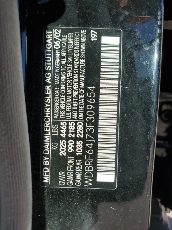2003 MERCEDES-BENZ C-CLASS
