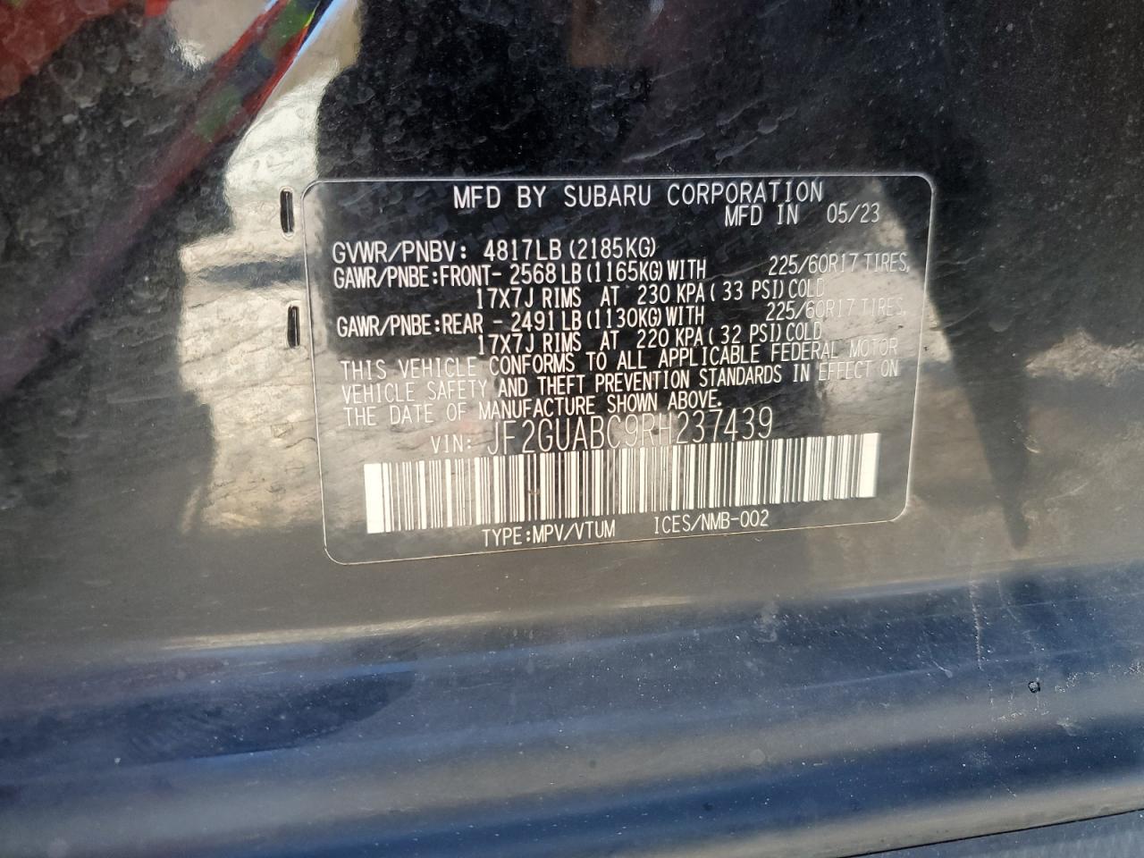 2024 SUBARU Crosstrek