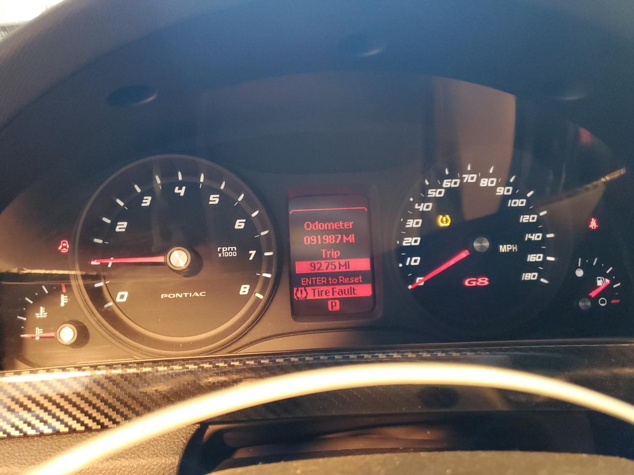 2009 PONTIAC G8