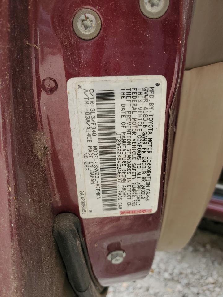 1997 TOYOTA CAMRY