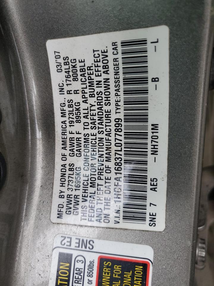 2007 HONDA CIVIC
