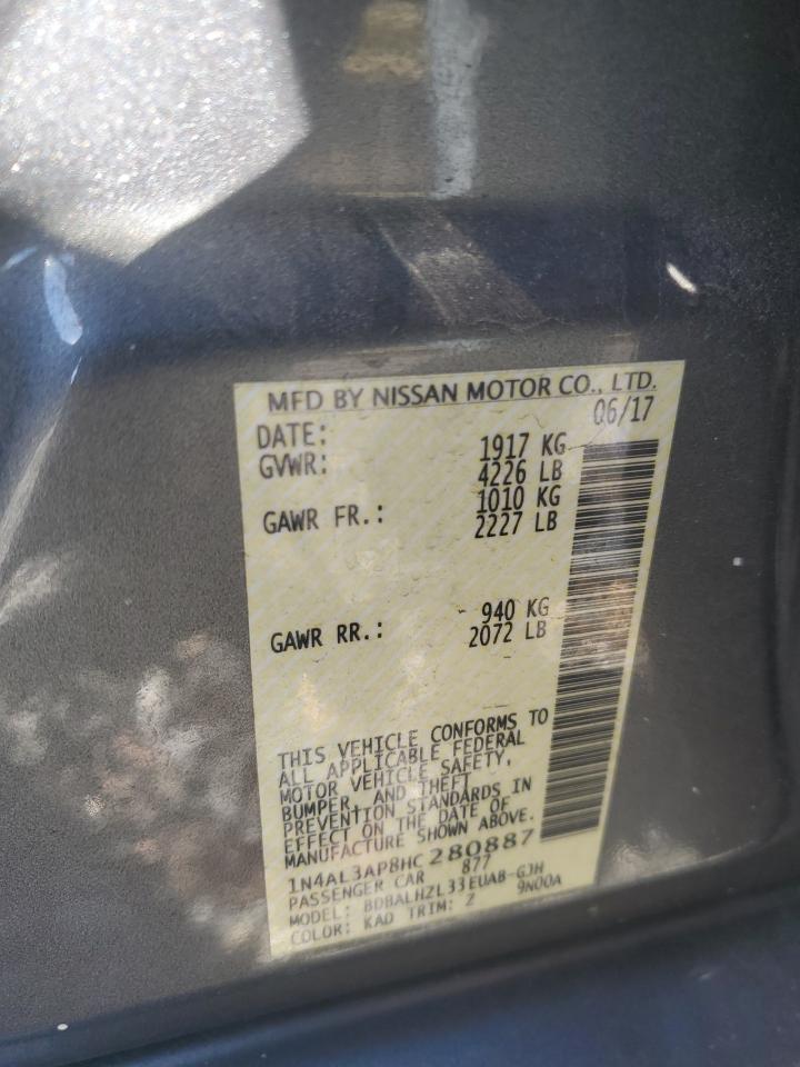 2017 NISSAN ALTIMA