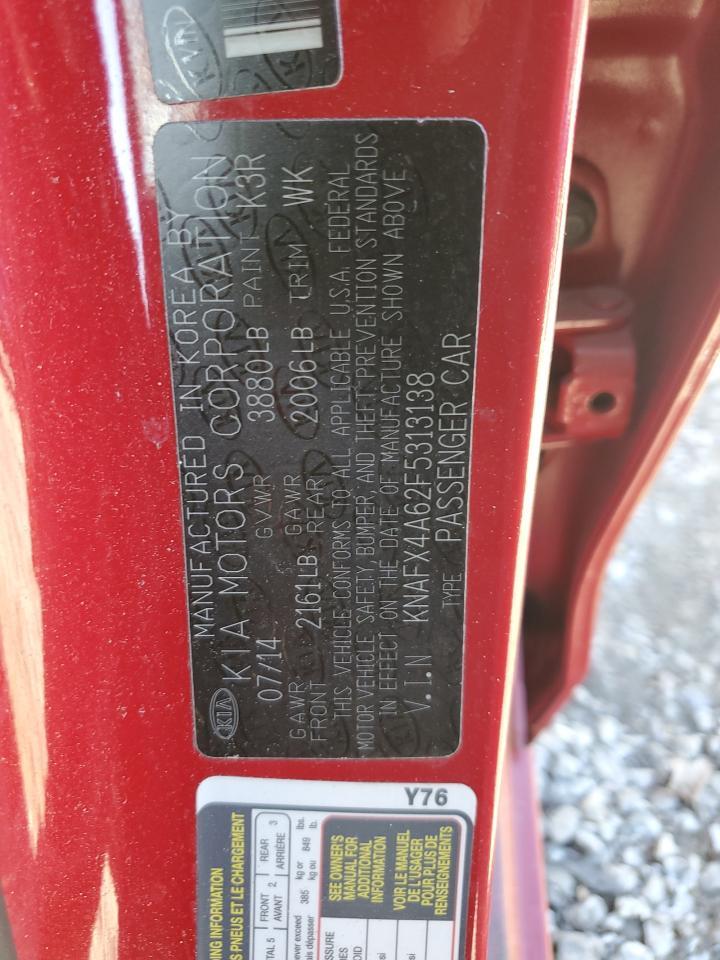 2015 KIA FORTE