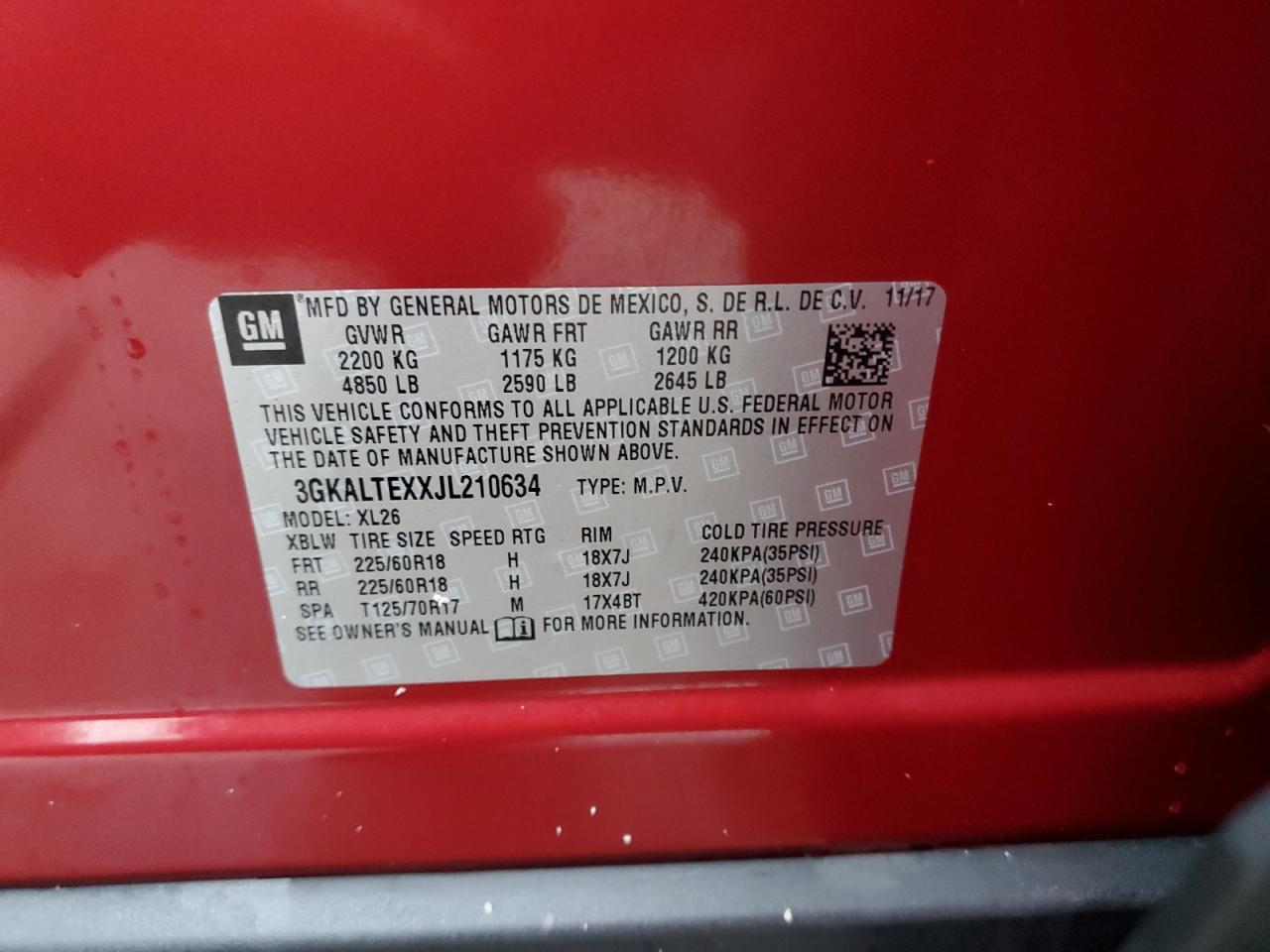 2018 GMC Terrain