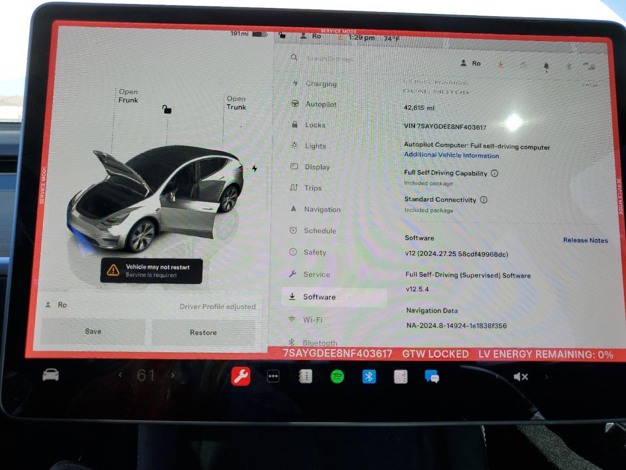 2022 TESLA MODEL Y