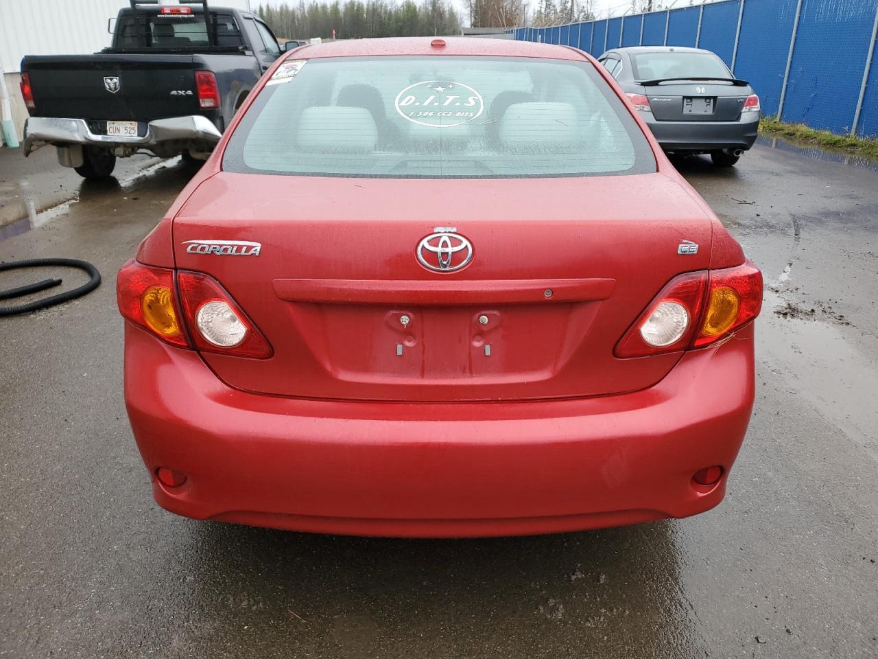 2009 TOYOTA COROLLA