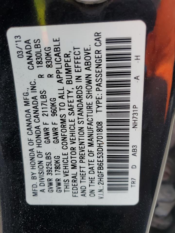 2013 HONDA CIVIC