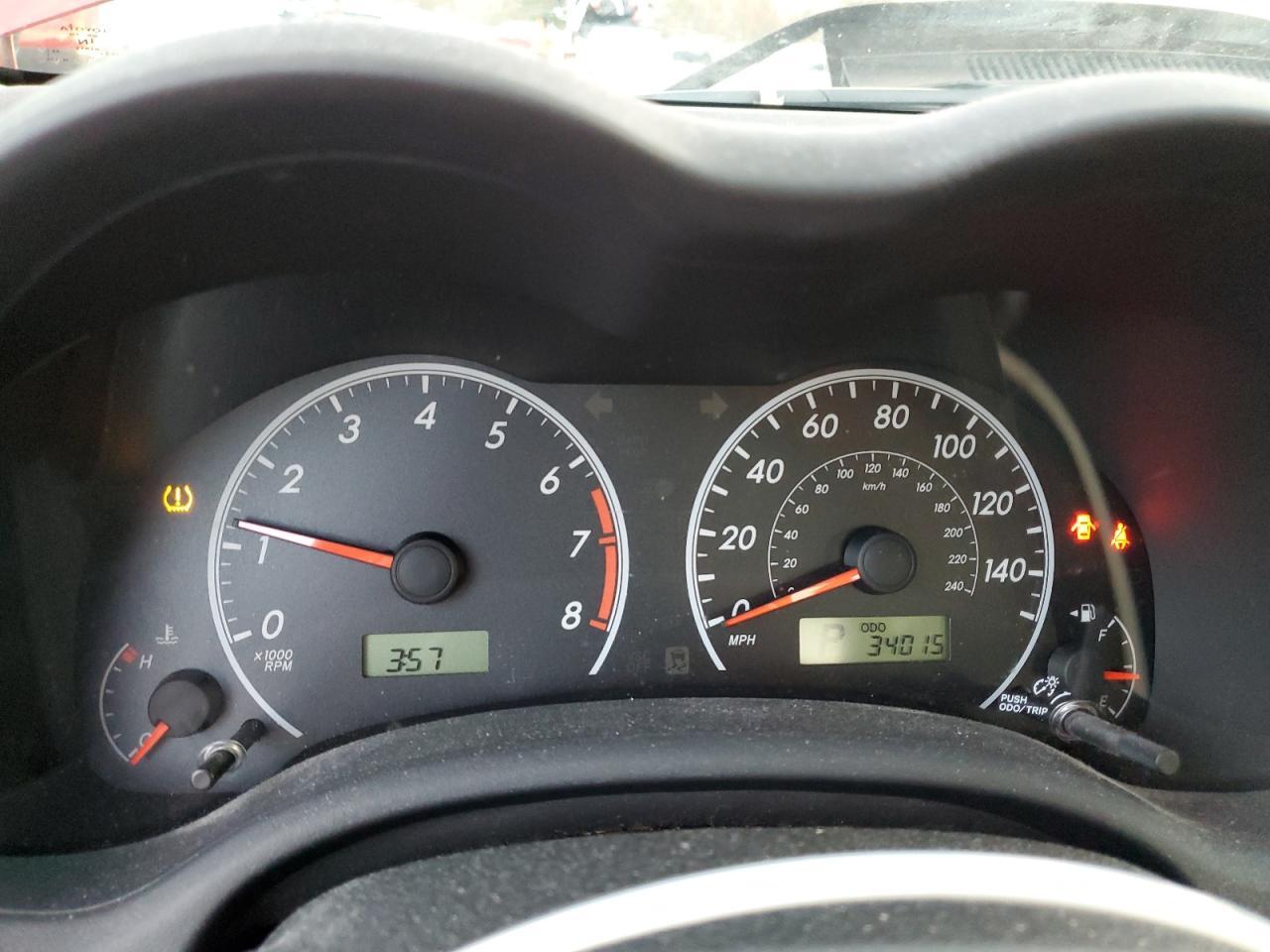 2009 TOYOTA COROLLA
