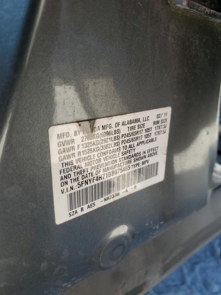 2011 HONDA PILOT