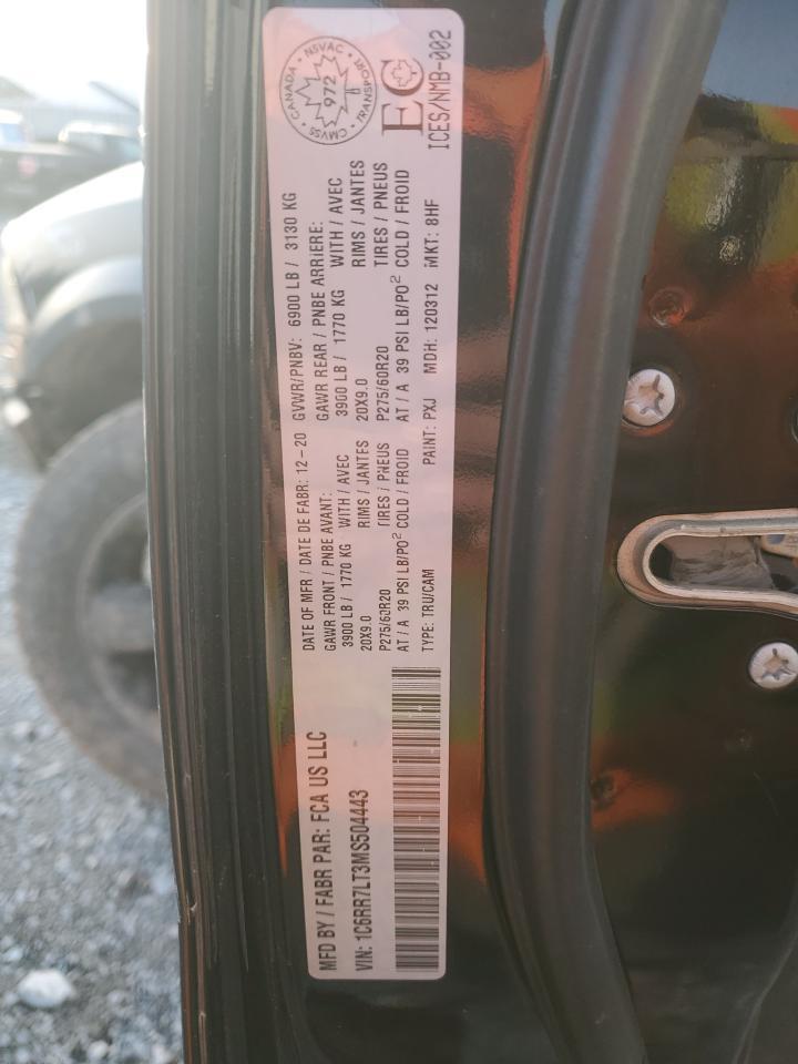 2021 RAM 1500