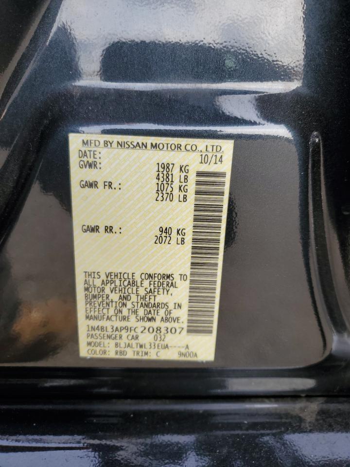 2015 NISSAN ALTIMA