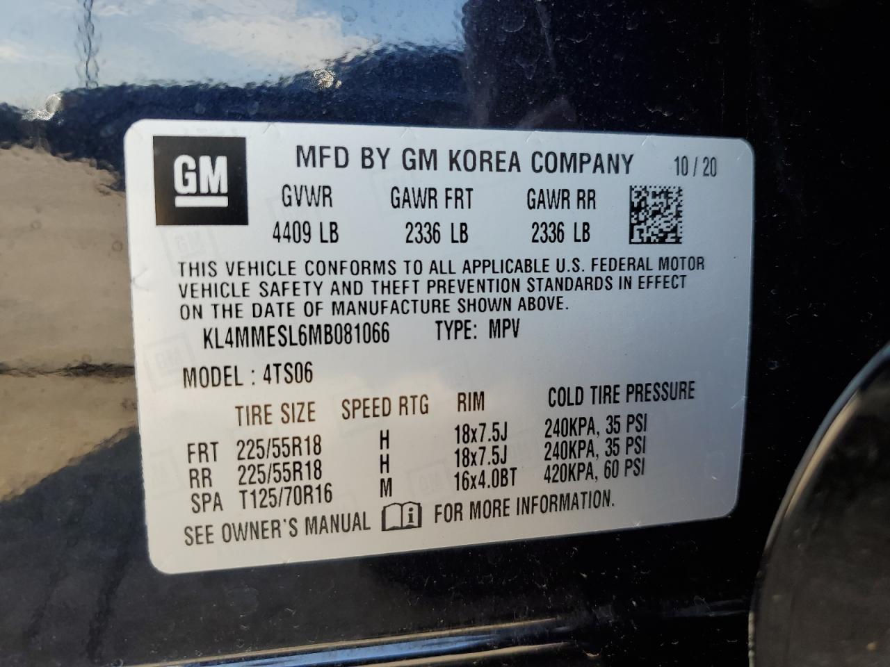 2021 BUICK Encore GX