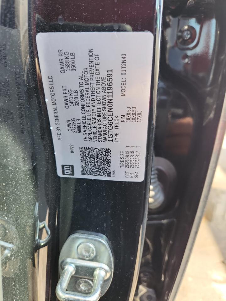 2022 GMC CANYON