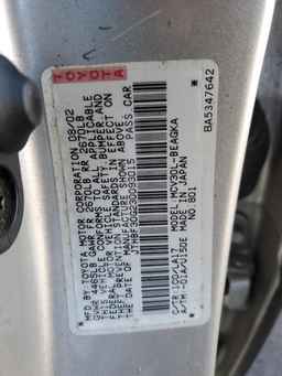 2002 LEXUS Es 300