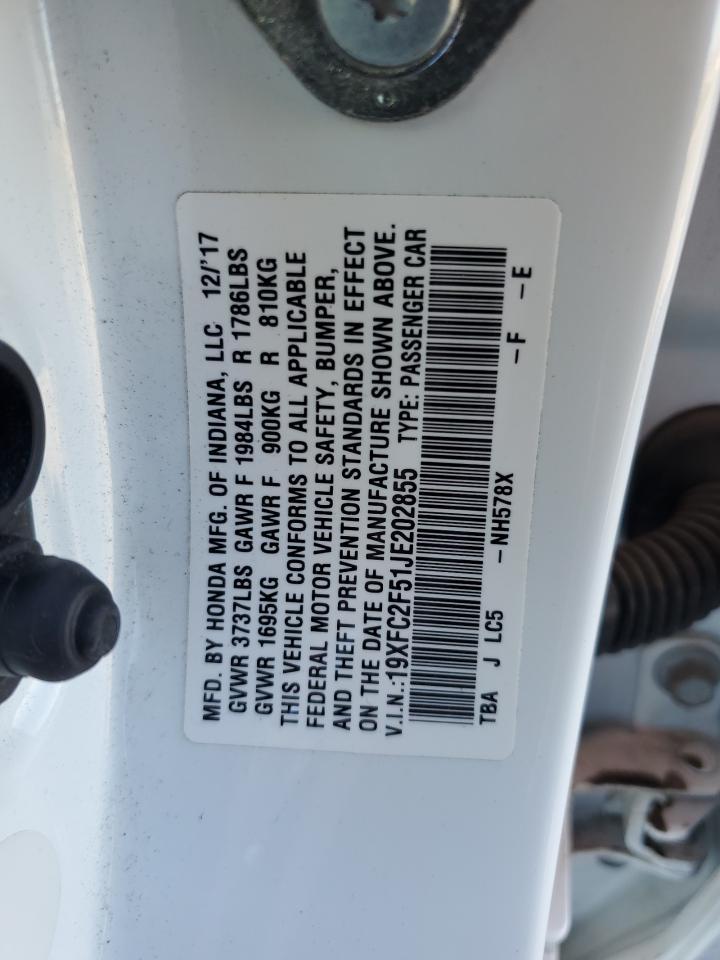 2018 HONDA CIVIC