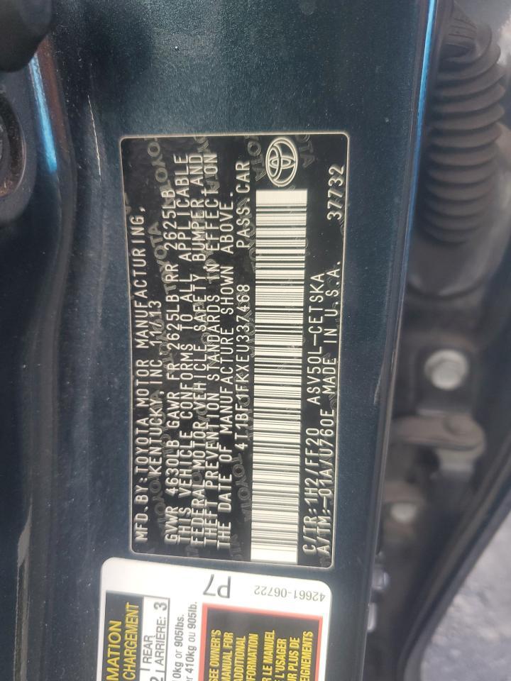 2014 TOYOTA CAMRY