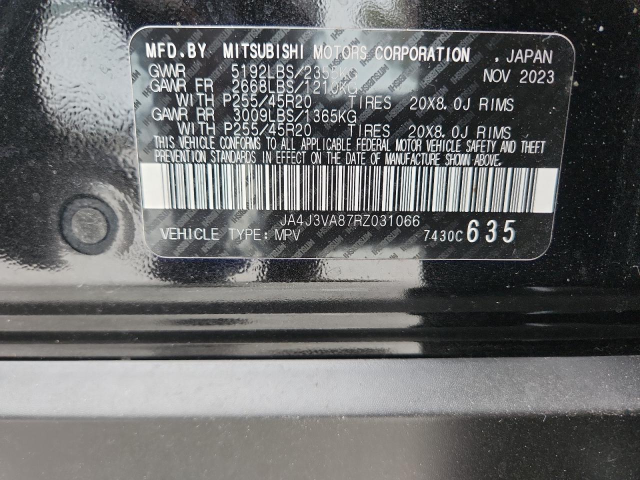 2024 MITSUBISHI outlander