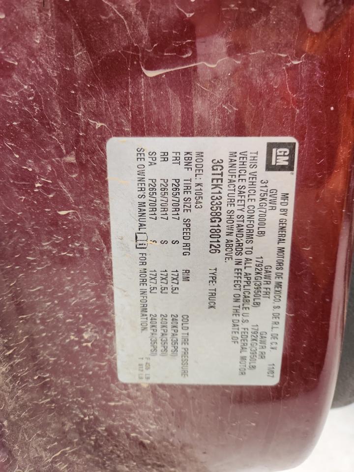 2008 GMC Sierra