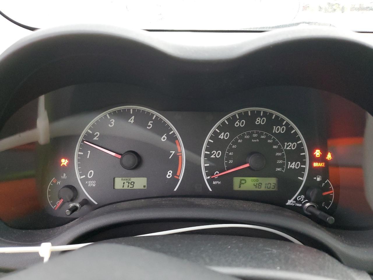 2009 TOYOTA COROLLA