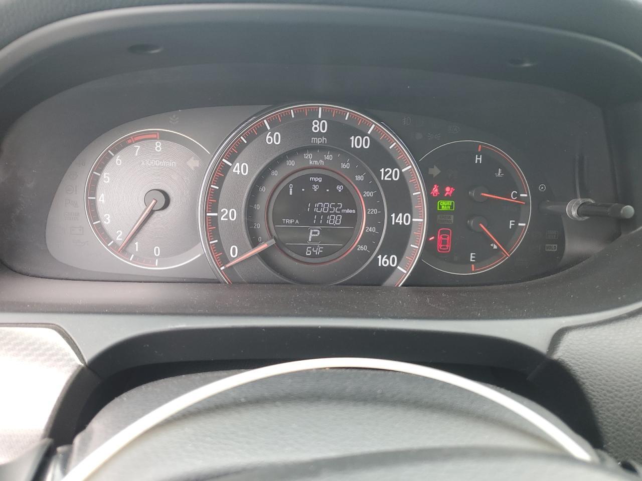 2016 HONDA ACCORD