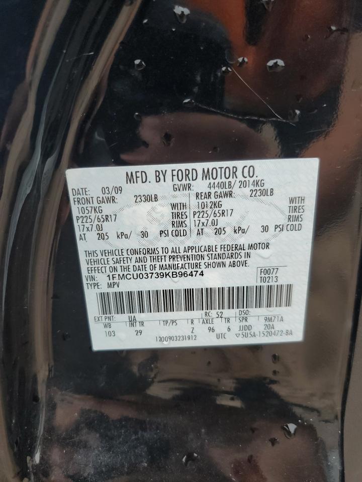 2009 FORD ESCAPE