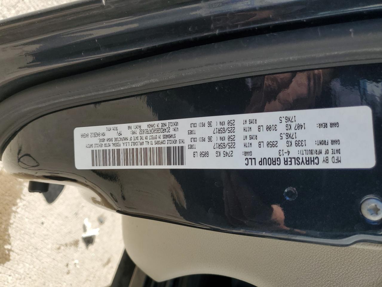 2013 DODGE GRAND CARAVAN