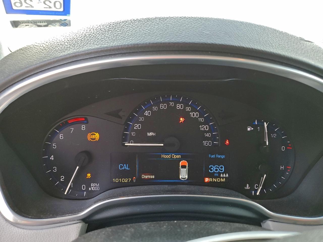 2016 CADILLAC SRX