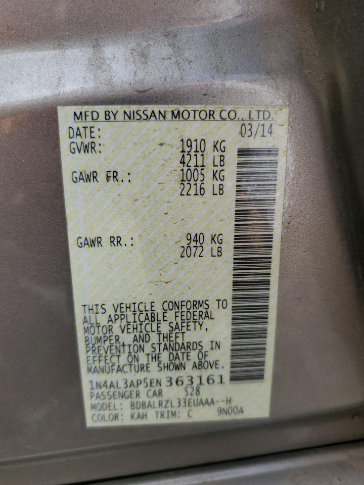 2014 NISSAN ALTIMA