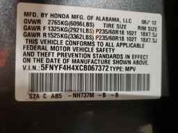2012 HONDA PILOT