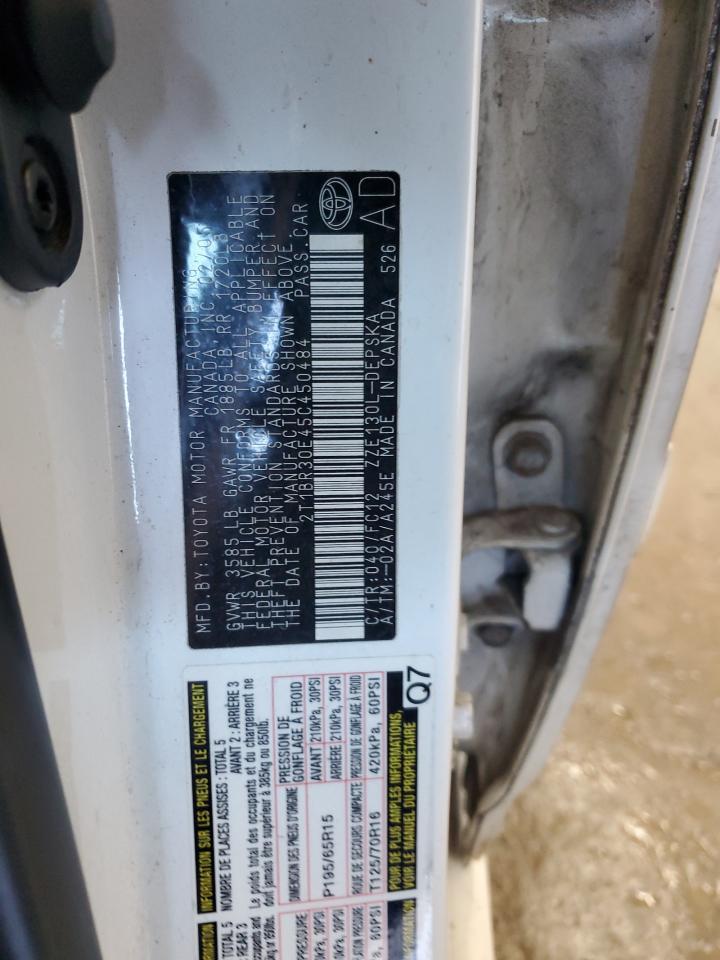 2005 TOYOTA COROLLA