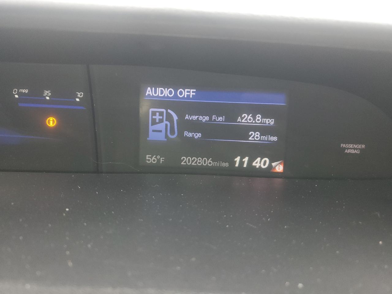 2013 HONDA CIVIC