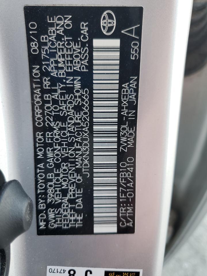 2010 TOYOTA PRIUS
